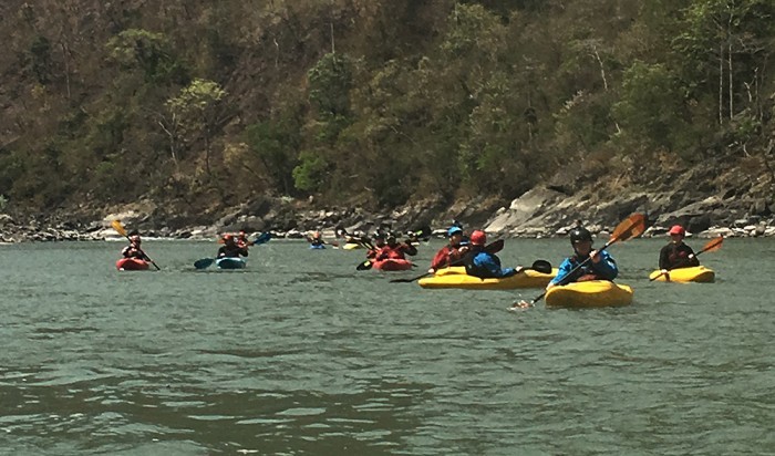 Rafting/Kayaking at Trishuli River