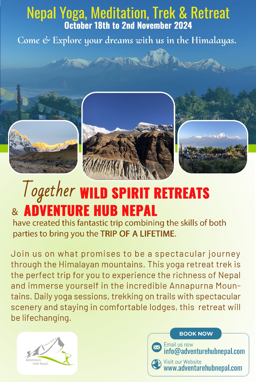 Nepal Yoga, Meditation, Trek & Retreat